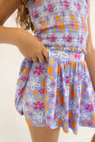 Bamboo Skirt Set - Purple Peony Aaria Tees