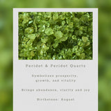 Peridot Ballet Pendant Aaria Tees