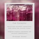 Pink Gemstone Waterfall Earrings Aaria Tees