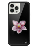 Orchid | Black iPhone Case Aaria Tees