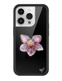 Orchid | Black iPhone Case Aaria Tees
