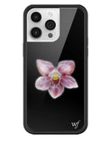 Orchid | Black iPhone Case Aaria Tees