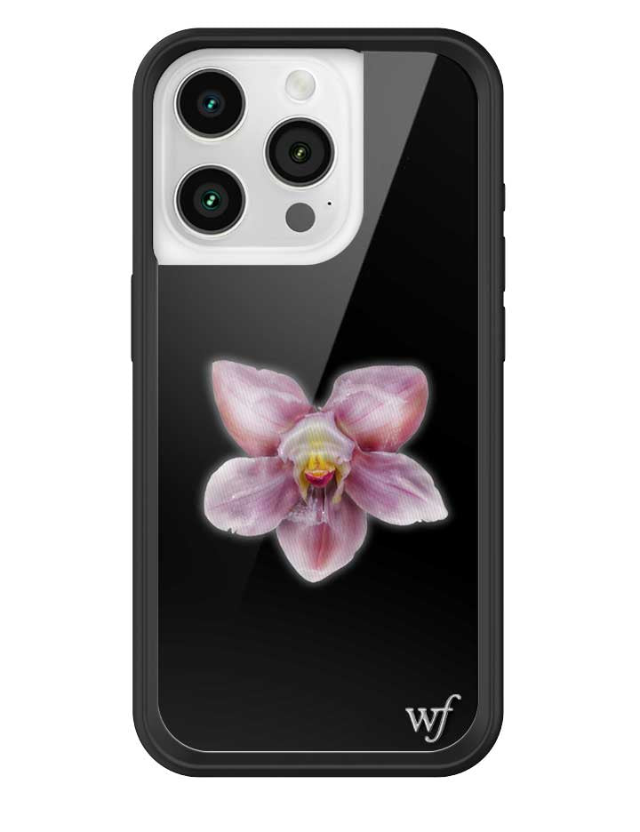 Orchid | Black iPhone Case - Aaria Tees Aaria Tees