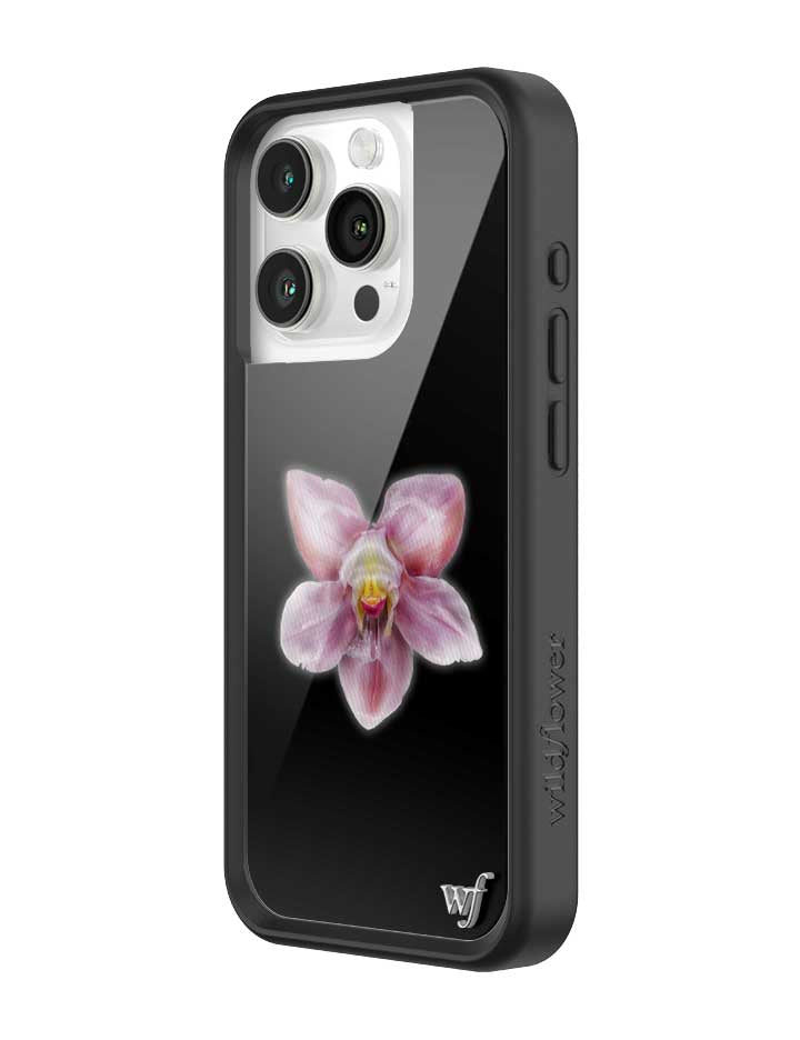 Orchid | Black iPhone Case - Aaria Tees Aaria Tees