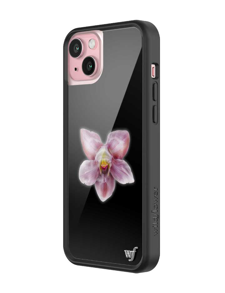 Orchid | Black iPhone Case - Aaria Tees Aaria Tees