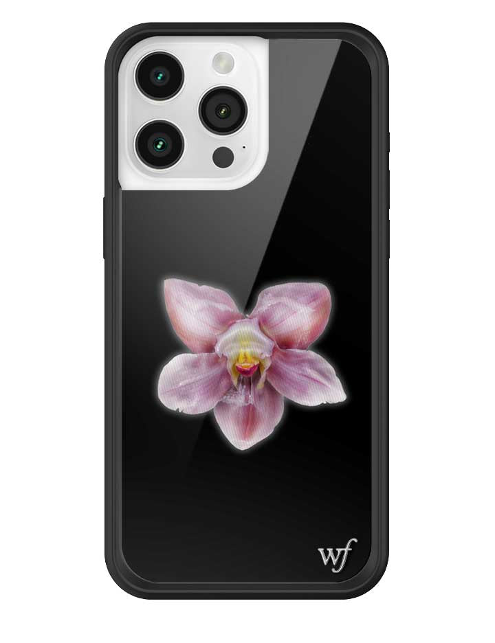 Orchid | Black iPhone Case - Aaria Tees Aaria Tees