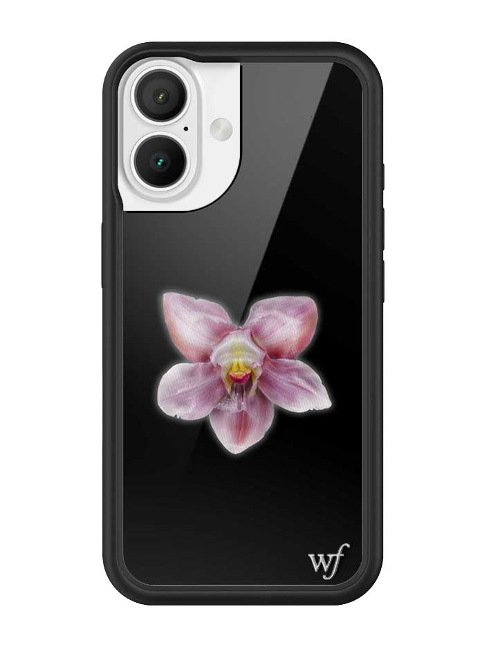 Orchid | Black iPhone Case - Aaria Tees Aaria Tees