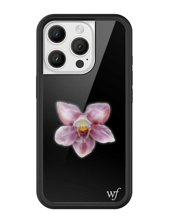Orchid | Black iPhone Case - Aaria Tees Aaria Tees