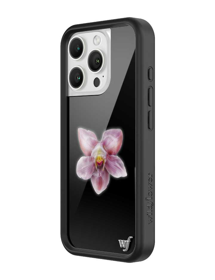 Orchid | Black iPhone Case - Aaria Tees Aaria Tees