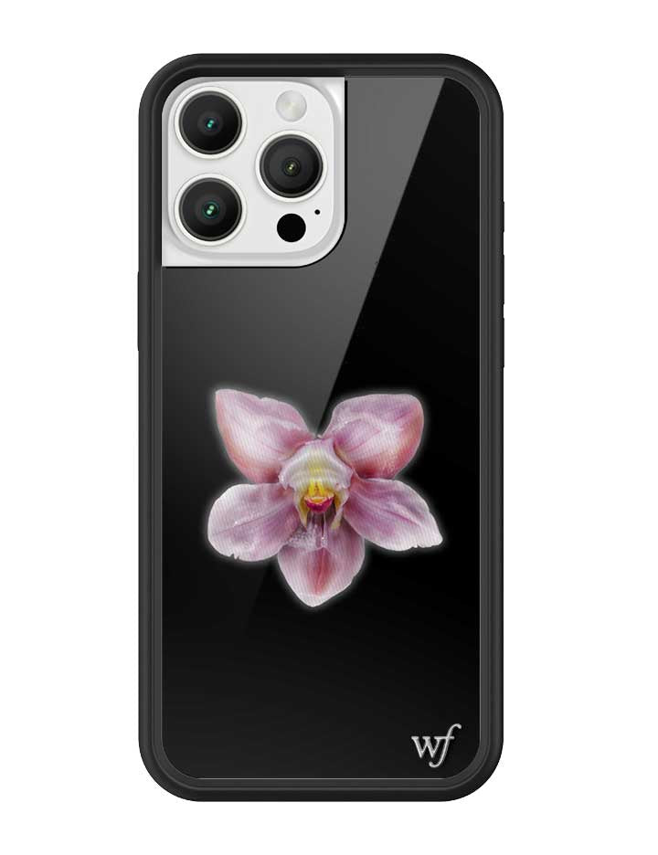 Orchid | Black iPhone Case - Aaria Tees Aaria Tees