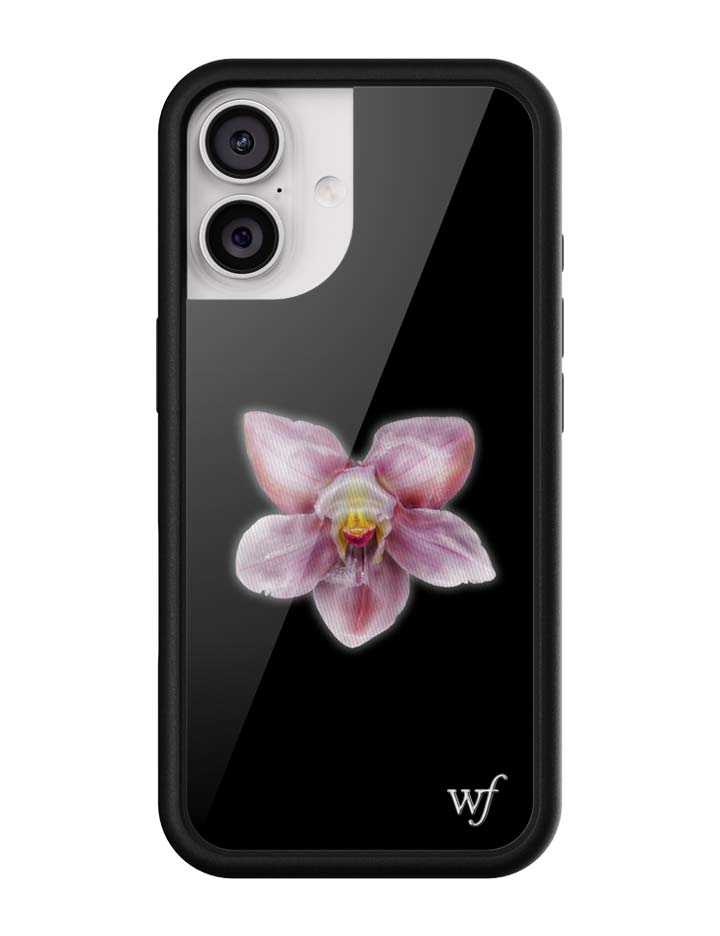 Orchid | Black iPhone Case - Aaria Tees Aaria Tees