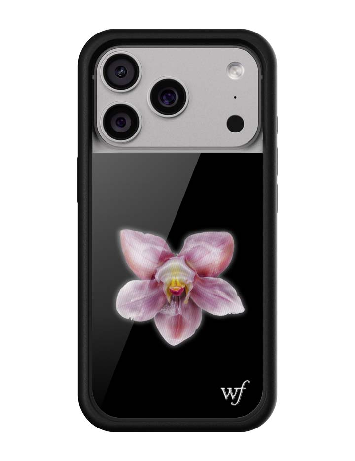 Orchid | Black iPhone Case - Aaria Tees Aaria Tees