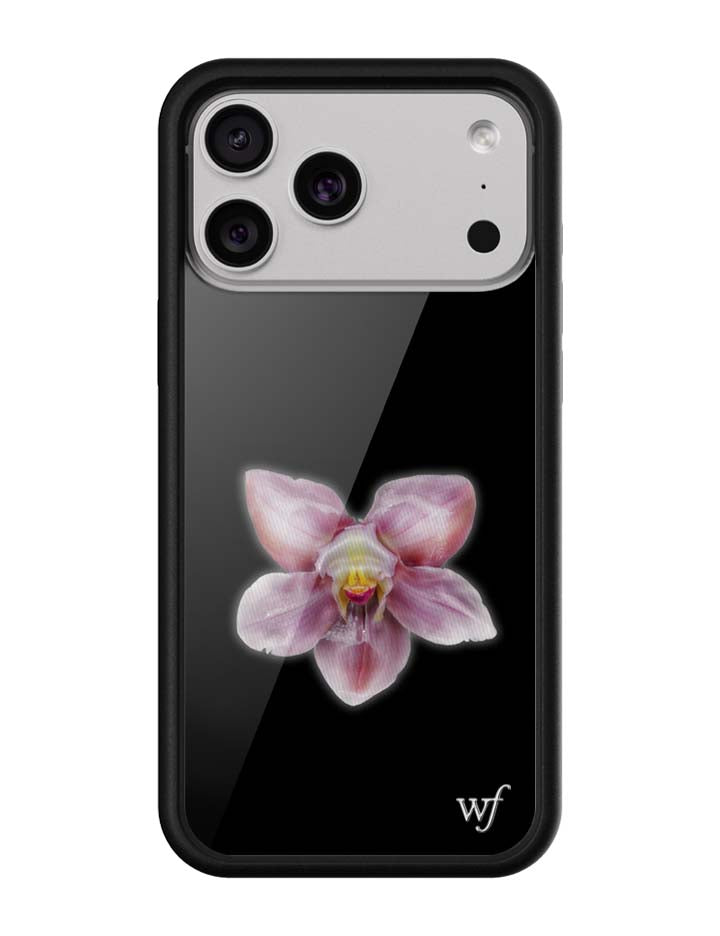 Orchid | Black iPhone Case - Aaria Tees