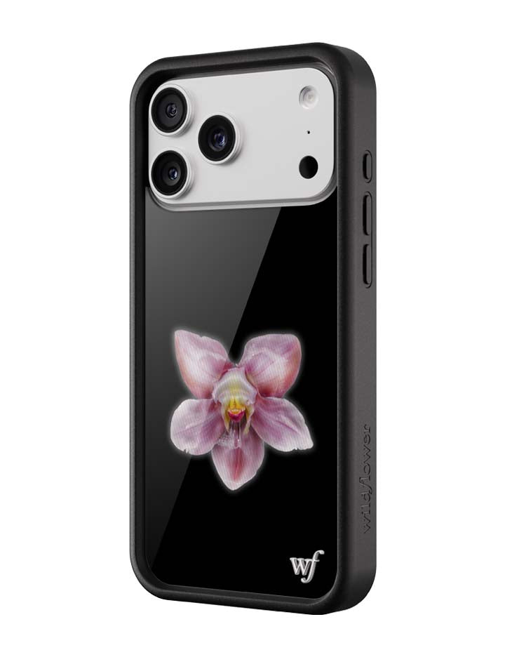 Orchid | Black iPhone Case - Aaria Tees Aaria Tees