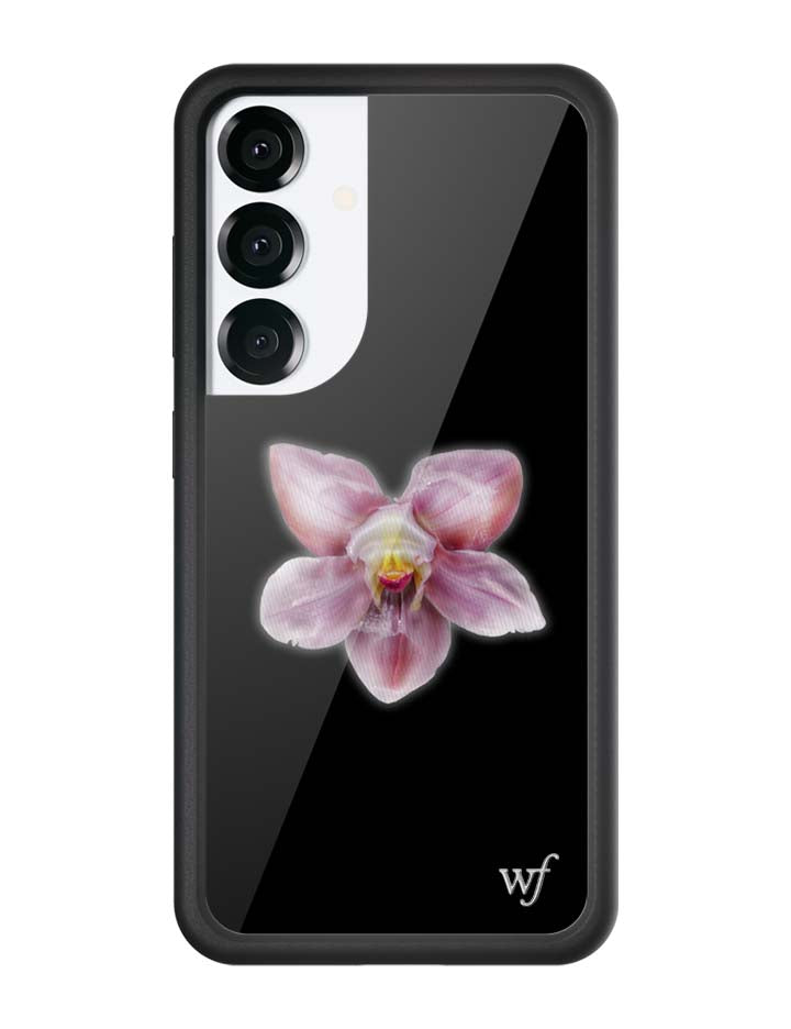 Orchid | Black Samsung Galaxy Case - Aaria Tees Aaria Tees