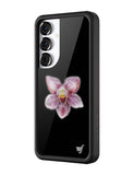 Orchid | Black Samsung Galaxy Case - Aaria Tees Aaria Tees