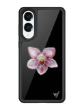 Orchid | Black Samsung Galaxy Case - Aaria Tees Aaria Tees