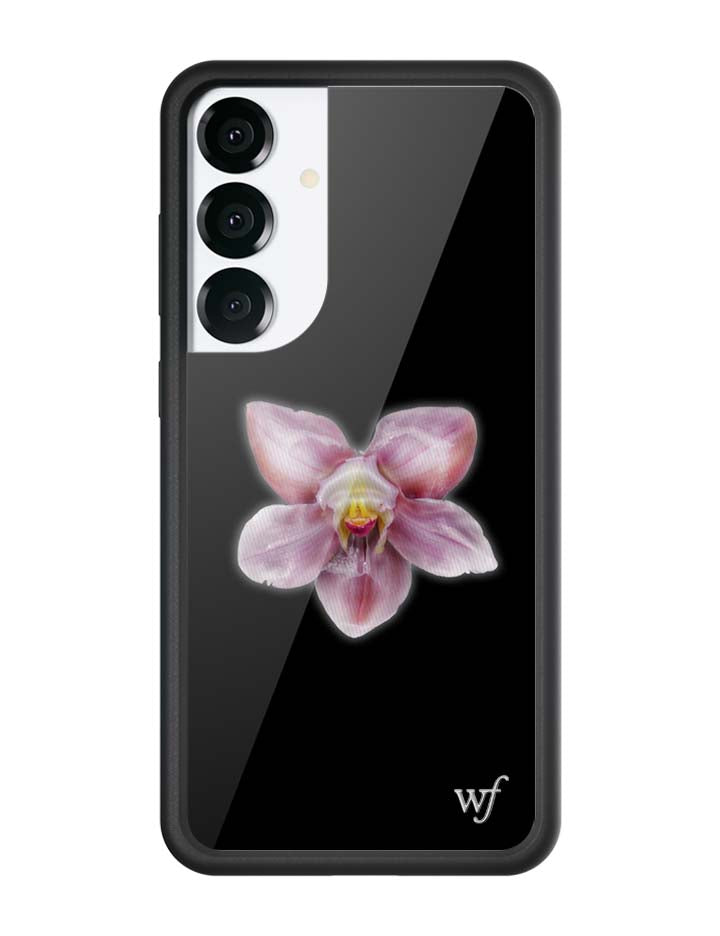 Orchid | Black Samsung Galaxy Case - Aaria Tees Aaria Tees