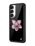 Orchid | Black Samsung Galaxy Case - Aaria Tees Aaria Tees