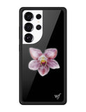 Orchid | Black Samsung Galaxy Case - Aaria Tees Aaria Tees