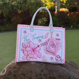 Love from the Tropics Tote Bag Aaria Tees