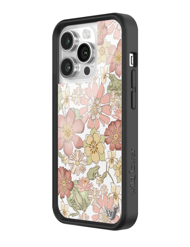 Lily Pad Floral iPhone Case - Aaria Tees Aaria Tees