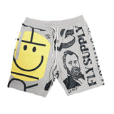 New Rich Sweatshorts (Heather Grey) - Aaria Tees Aaria Tees