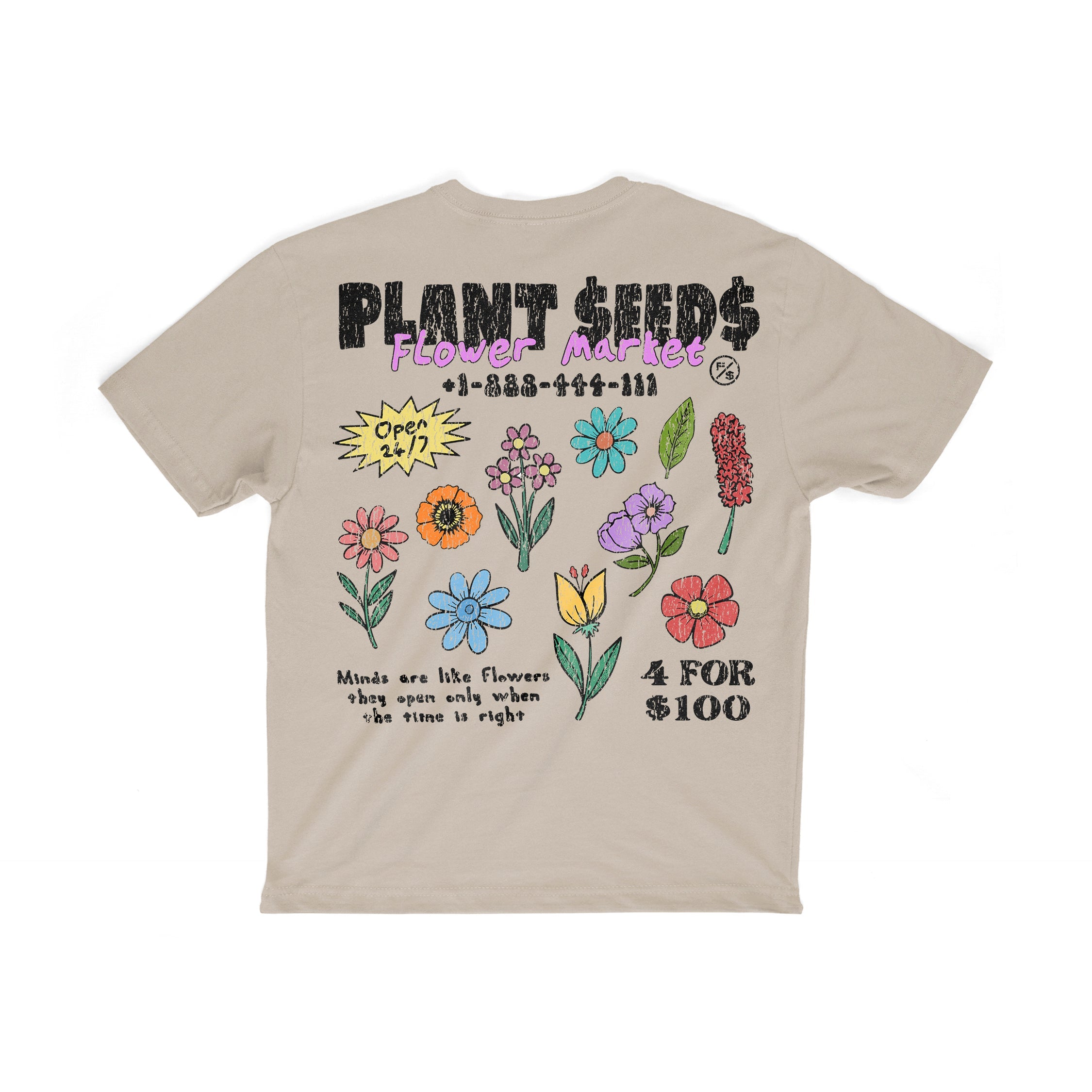 Flower Market - Aaria Tees Aaria Tees