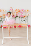 Fairy Princess 3/4 Sleeve Tutu Leotard - Aaria Tees Aaria Tees
