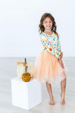 Fall Watercolors L/S Tutu Dress - Aaria Tees Aaria Tees