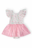 Fancy Florals S/S Twirl Leotard - Aaria Tees Aaria Tees