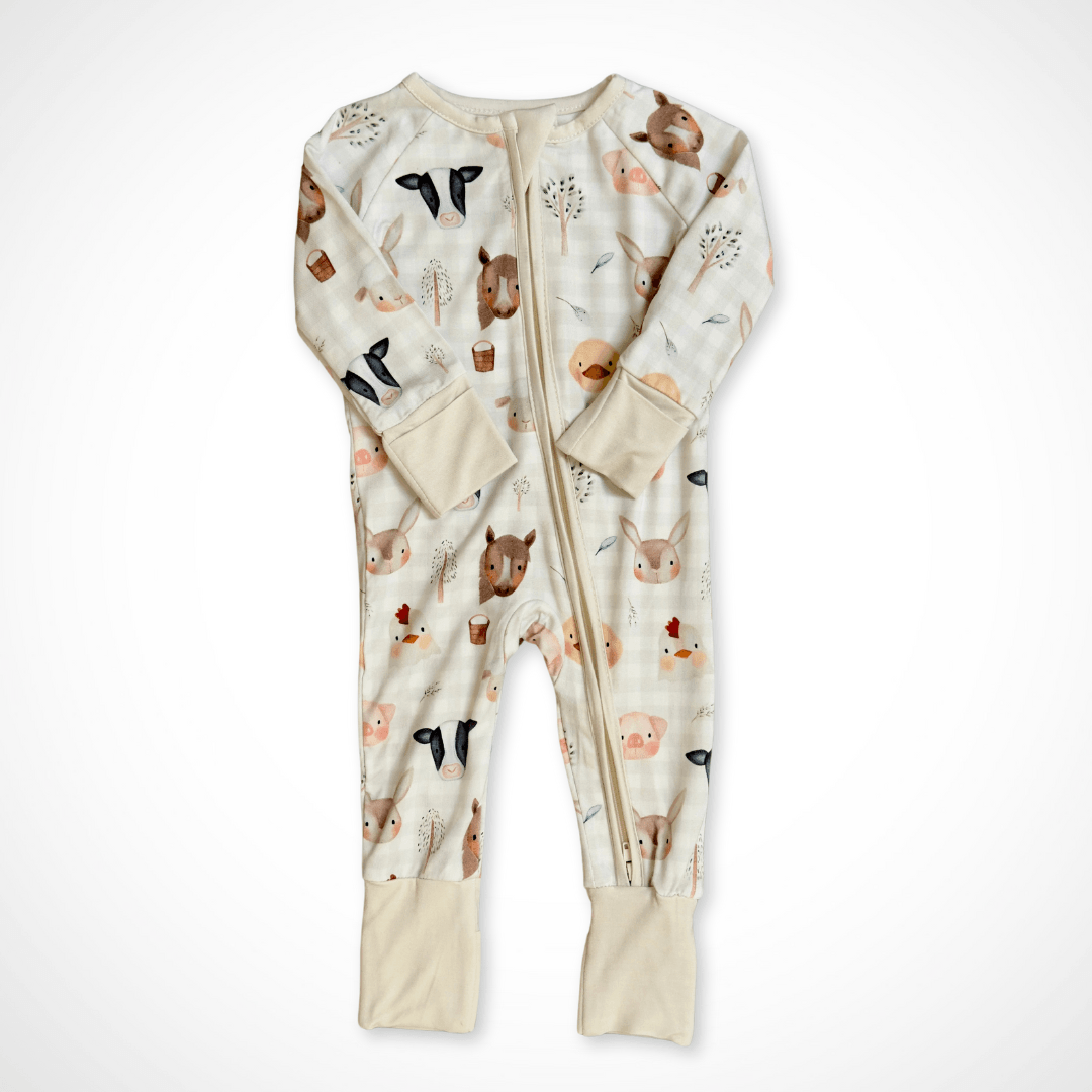 Farm Friends Pajama | Bamboo - Aaria Tees