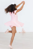 Feeling Pink S/S Twirl Leotard - Aaria Tees Aaria Tees