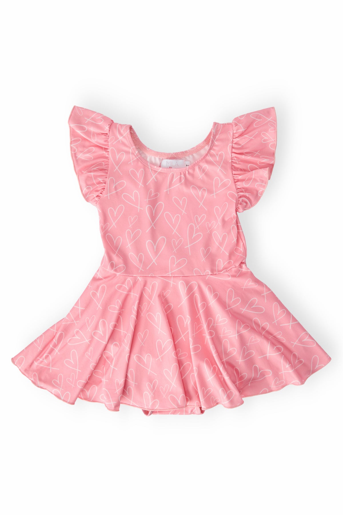 Feeling Pink S/S Twirl Leotard - Aaria Tees
