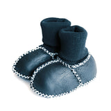 cozy booties | navy - Aaria Tees Aaria Tees