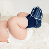 cozy booties | navy - Aaria Tees Aaria Tees