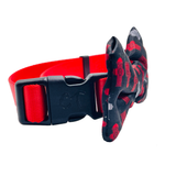 Fire Hydrant Black Dog Bow Tie Aaria Tees