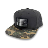 Firearm Flag Woven Patch Hat Aaria Tees