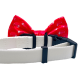 Fish Bone Red Dog Bow Tie Aaria Tees