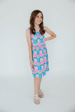 Flock Star Ruffle Cross Back Dress - Aaria Tees Aaria Tees