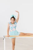 Floral Garden S/S Twirl Leotard - Aaria Tees Aaria Tees