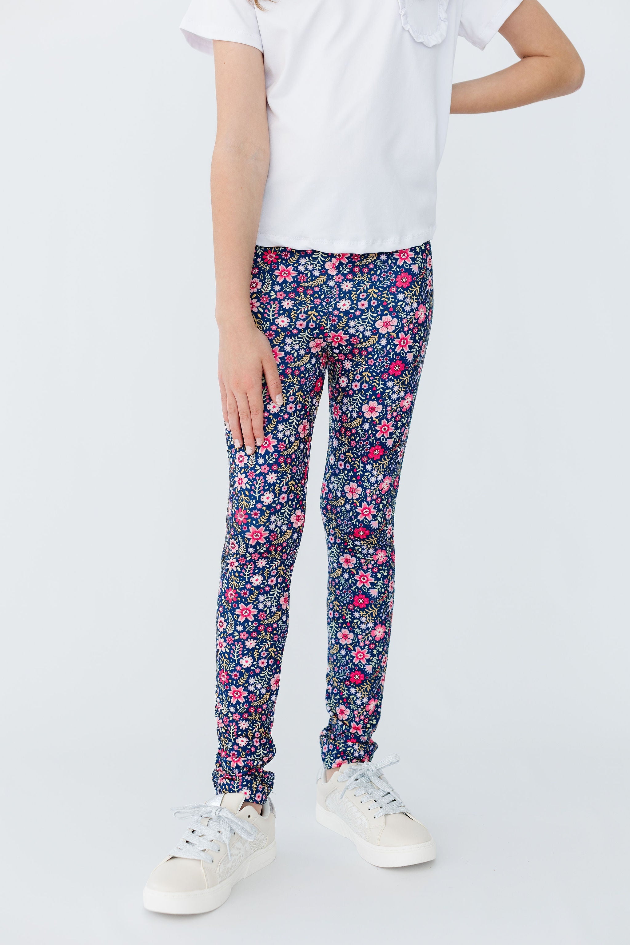 Flower Farm Leggings - Aaria Tees Aaria Tees