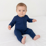 Blue Depths Convertible Footie Pajamas - Aaria Tees Aaria Tees