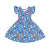 Freedom Cats (Bodysuit Dress) - Aaria Tees Aaria Tees