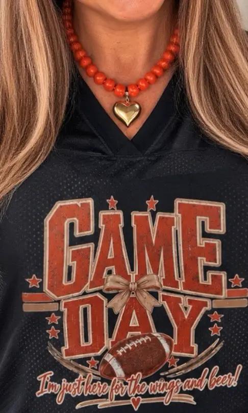 Official Game Day Ladies Jersey Lightweight Athletic Football Wear - Aaria Tees Aaria Tees