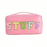Stuff Travel Cosmetic Bag Aaria Tees