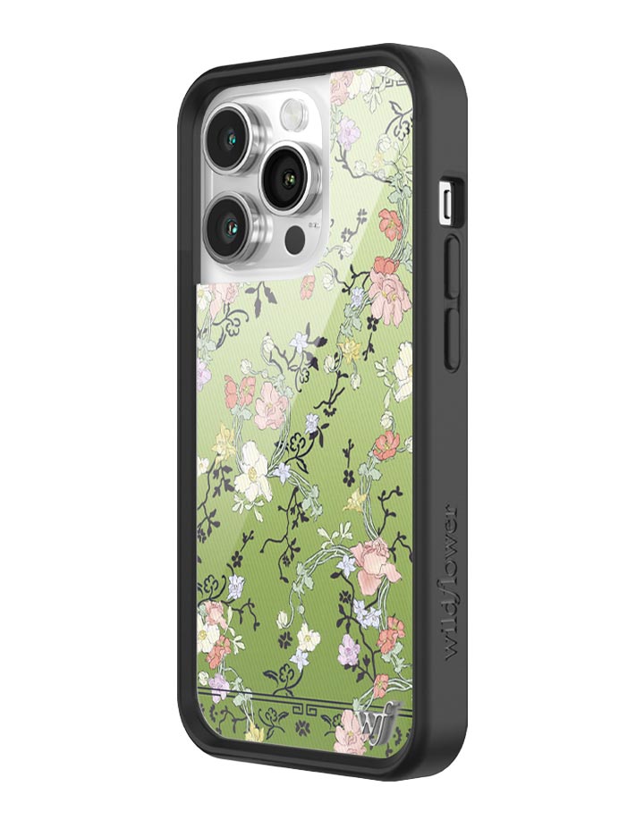 Gallery Girlie Green iPhone Case - Aaria Tees Aaria Tees