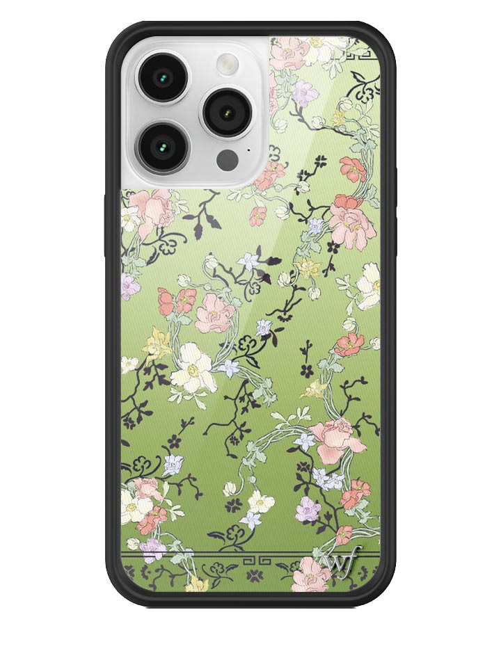Gallery Girlie Green iPhone Case - Aaria Tees