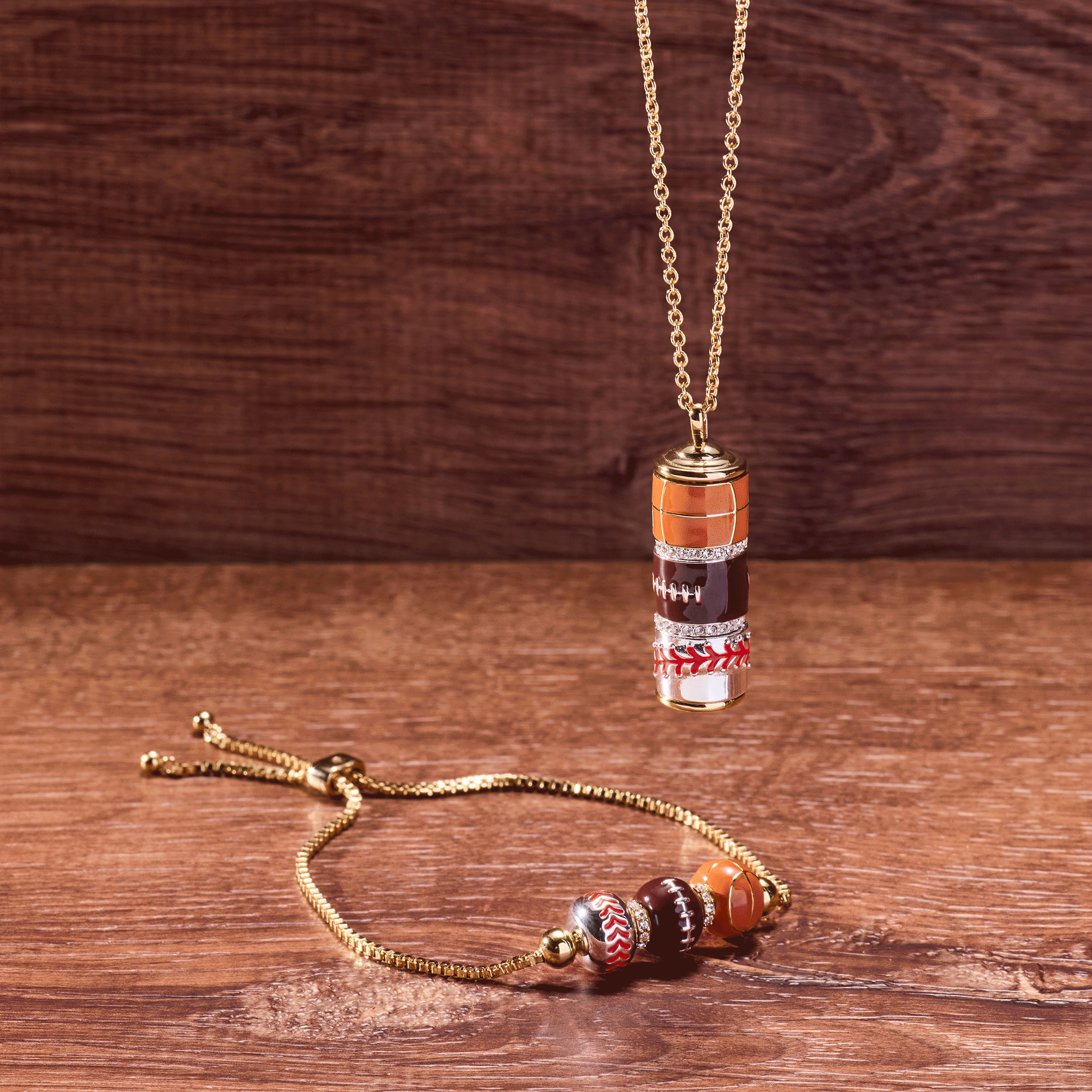 Game On Spinner Pendant - Aaria Tees Aaria Tees