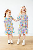 Garden Groove Smocked Ruffle Dress - Aaria Tees Aaria Tees